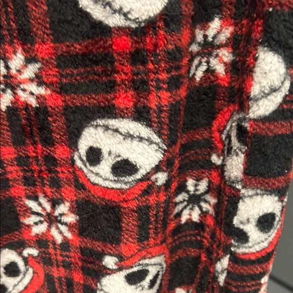 Disney Nightmare Before Christmas Pajama Bottoms - Red and Black. - Picture 3 of 7